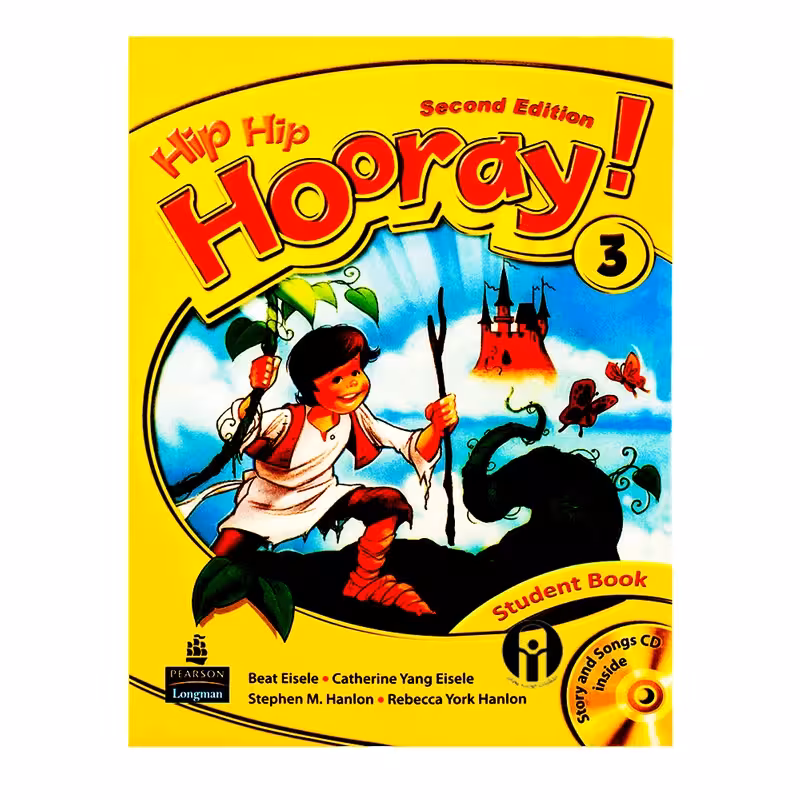 کتاب Hip Hip Hooray 3 اثر جمعی از نویسندگان انتشارات الوندپویان