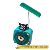 چراغ مطالعه کرومی طرح دوربین تراش دار