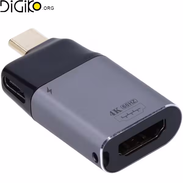 تبدیل تایپ سی به HDMI 4K  PD مارک MINI TECH