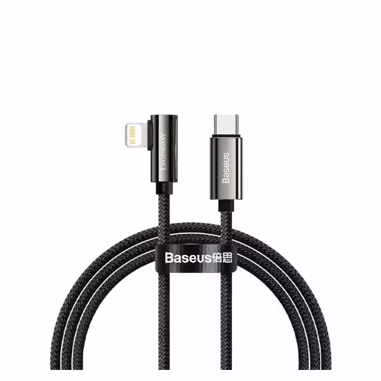 کابل 1 متری Type-C به Lightning بیسوس مدل Baseus Legend Series Elbow CATLCS