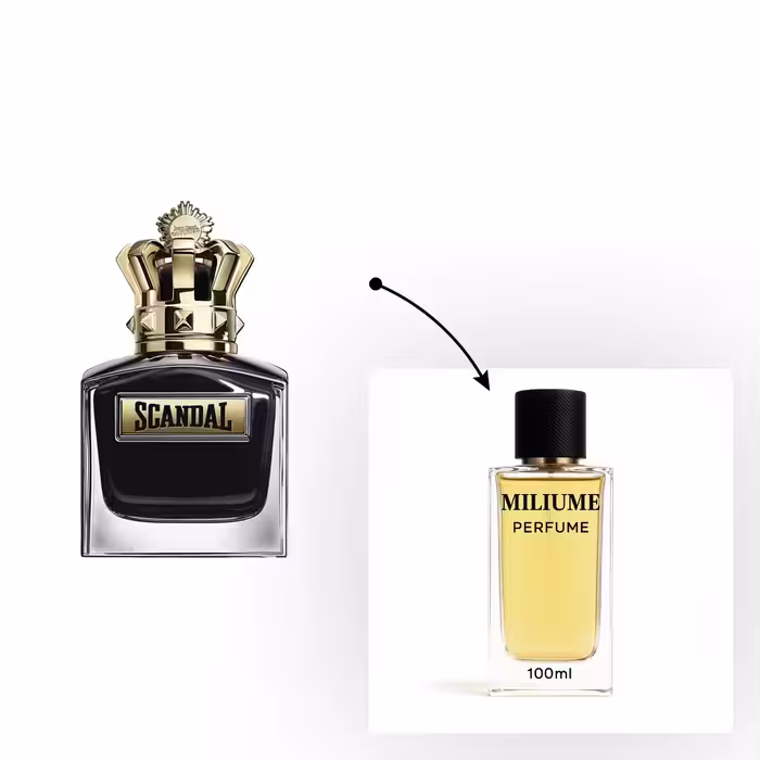 اسانس عطر Jean Paul Gaultier Scandal Pour Homme Le Parfum برند sfa - کد 1823 - ژان پل گوتیه اسکندال پورهوم له پارفوم مردانه 100ML - میلیوم پرفیوم