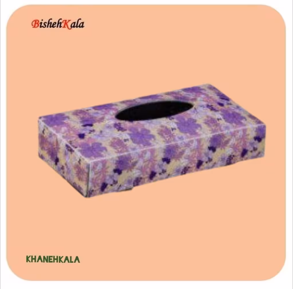نگهدارنده دستمال کاغذی طرحدار کد 2