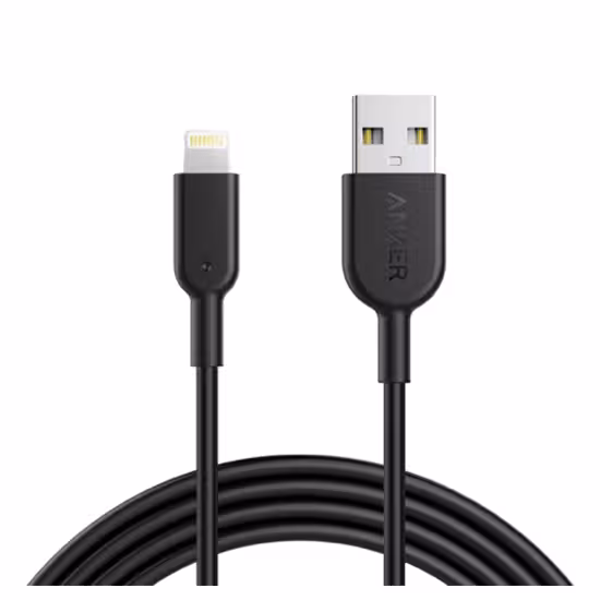 کابل 90 سانتی‌متری لایتنینگ انکر مدل Anker Powerline II A8432 Lightning Cable