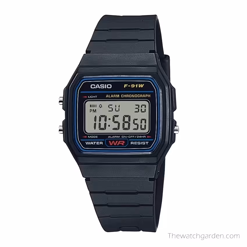 ساعت مچی کاسیو مدل F-91W-1DG