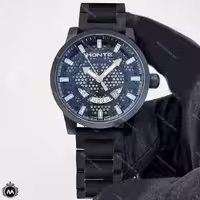 ساعت مچی مردانه مونته بند فلزی مشکی Monte 17547