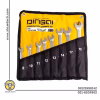 آچار یک سر تخت یک سر رینگی 8 عددی مدل 1010108 دینگی