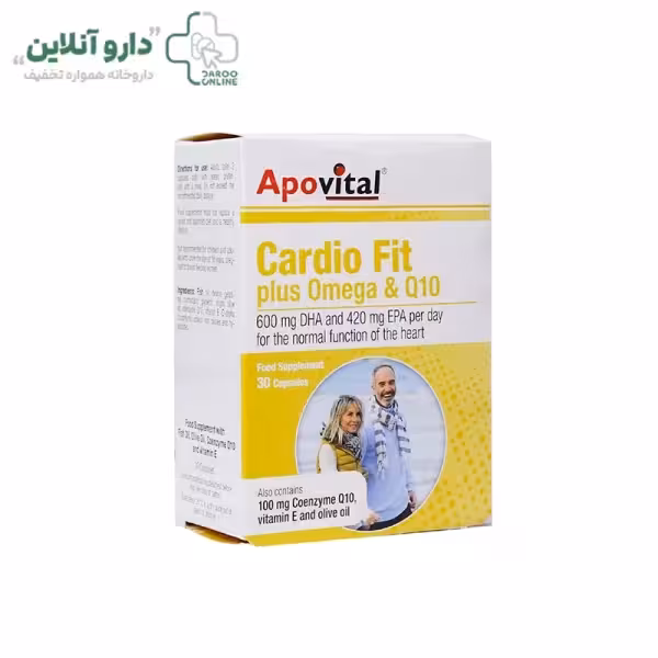 کپسول کار دیوفیت پلاس امگا و کیوتن آپوویتال 30 عدد