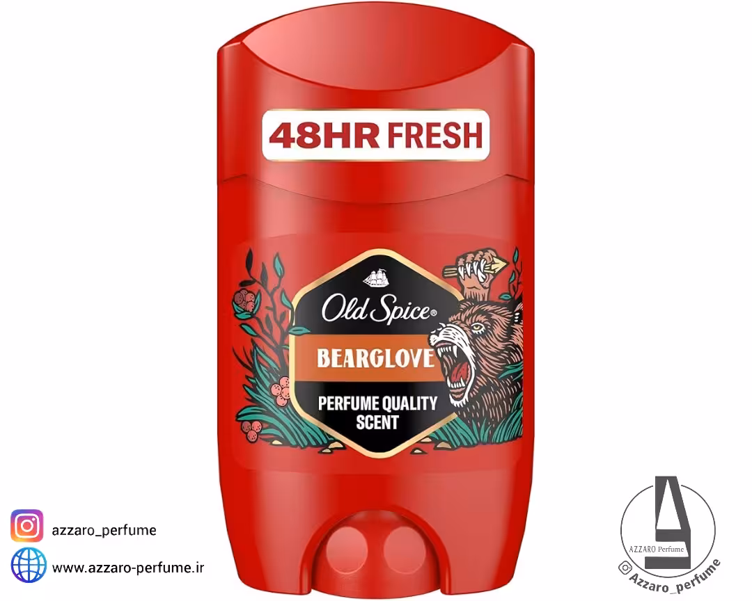 مام استیک اولد اسپایس مدل BEARGLOVE حجم 50 میل