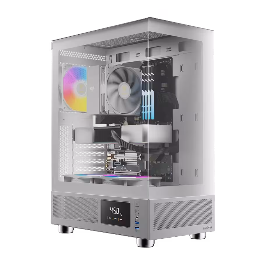 کیس گیمینگ گیم‌دیاس Gamdias ATLAS E1 WH