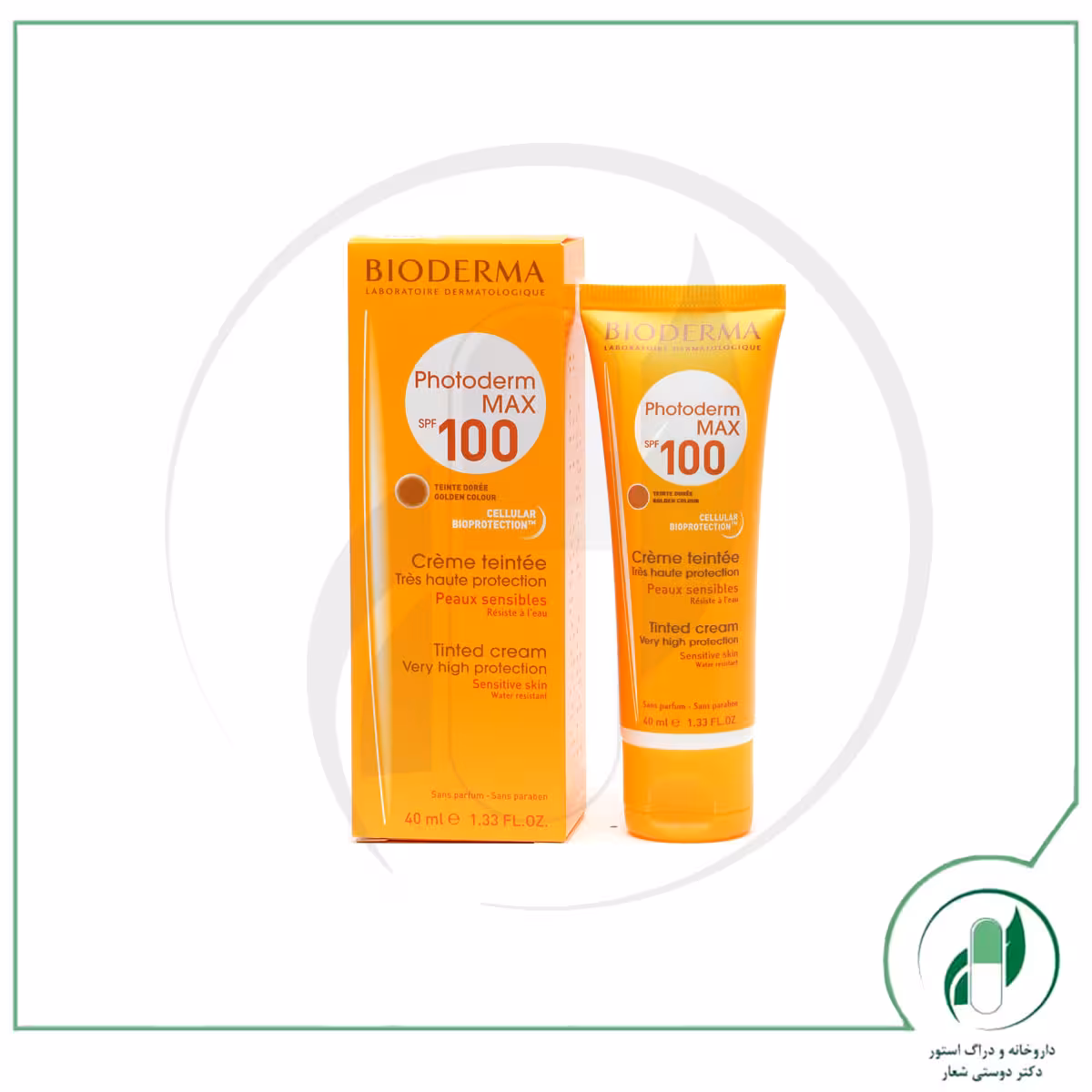 کرم ضد آفتاب فتودرم مکس (بژ طلایی) SPF100 بایودرما – Bioderma