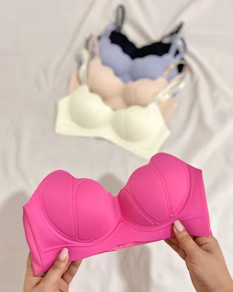 سوتین لیزری کاپ صدفی | خرید سوتین برش لیزری خارجی و راحت