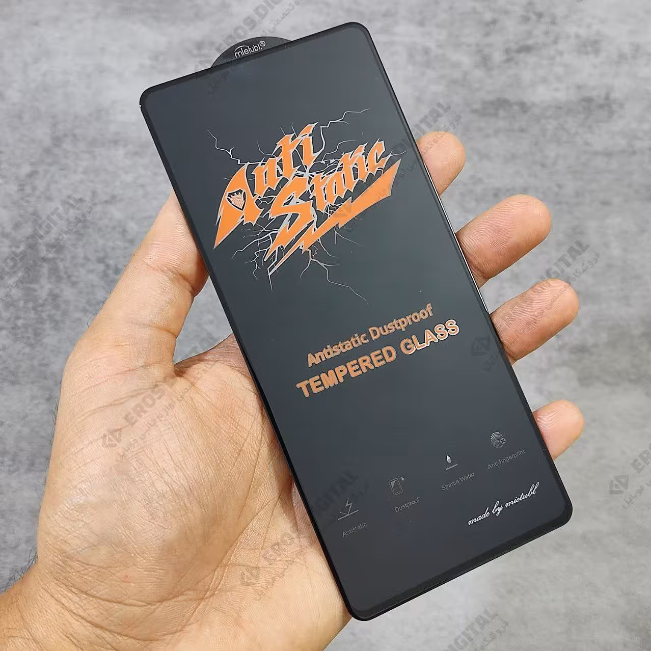 گلس آنتی استاتیک Xiaomi Note 12 Pro برند میتوبل اصل