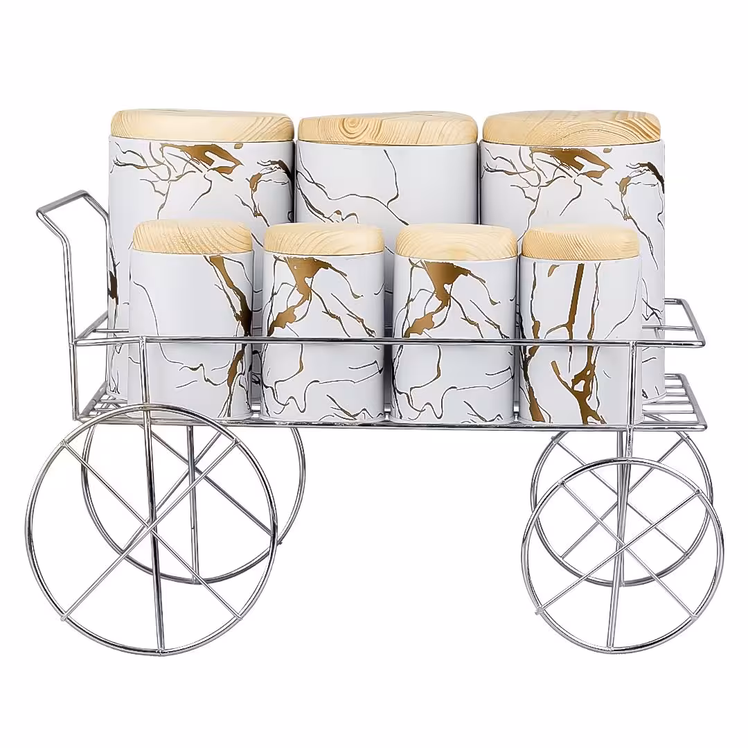 پاسماوری ماربل درب چوبی با استند فلزی کد w09