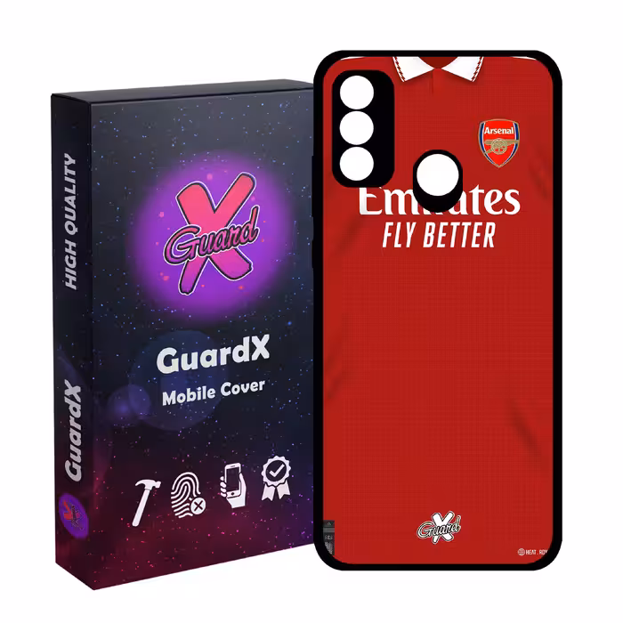 کاور گارد ایکس طرح آرسنال مدل Glass10467 مناسب برای گوشی موبایل هوآوی P Smart 2020