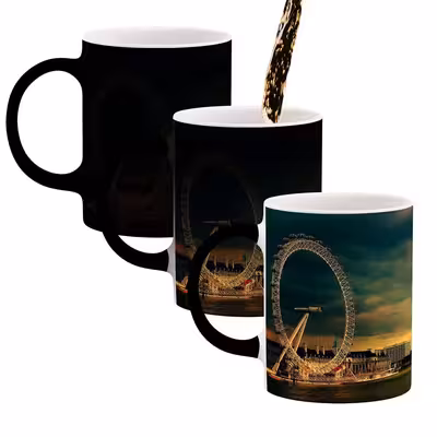 ماگ حرارتی کاکتی طرح شهر مدل mgh13354