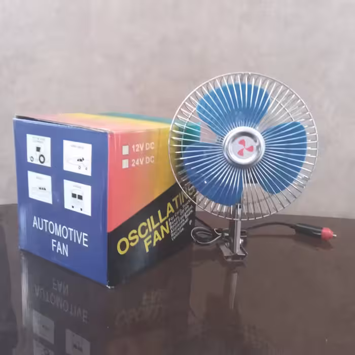 پنکه گیره‌ای مدل فندک خودرو کد 24V