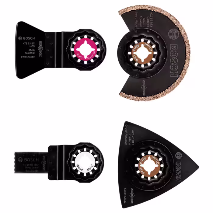 مجموعه 12 عددی تیغه ابزار همه کاره بوش مدل Starlock Universal 