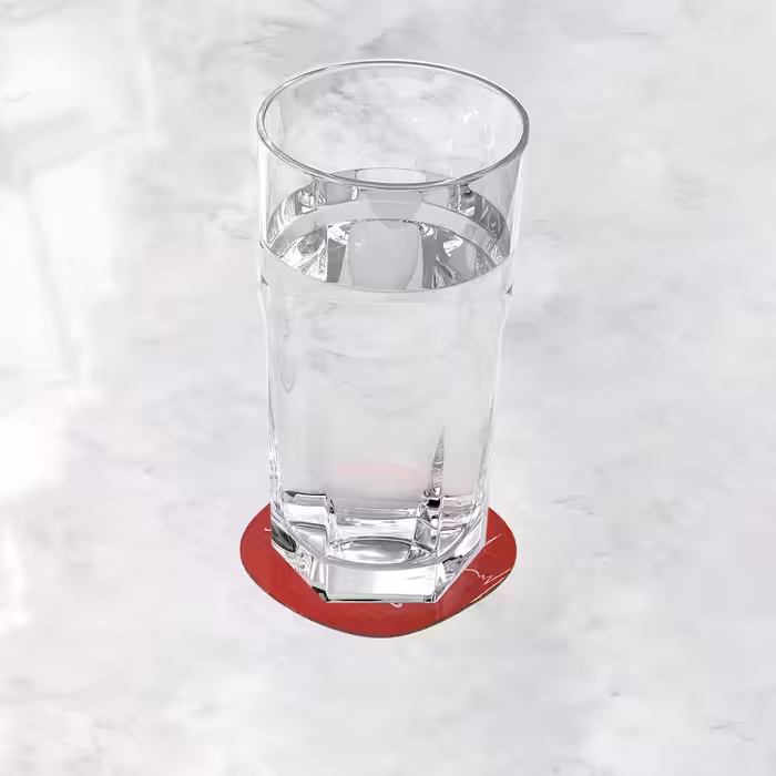 زیر لیوانی ترمه طراحان ایده مدل فقط یکمی چای کد trm151