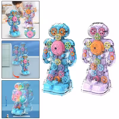 ربات طرح چرخ دنده ای مدل موزیکال Gear Robot