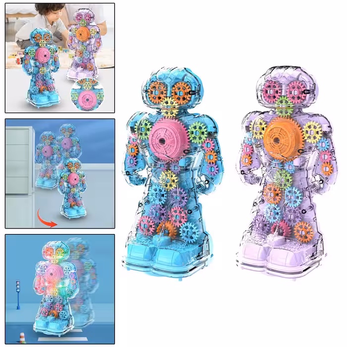 ربات طرح چرخ دنده ای مدل موزیکال Gear Robot
