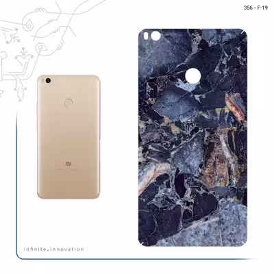 برچسب پوششی ماهوت مدل Broken black marble مناسب برای گوشی موبایل شیائومی Mi Max 2