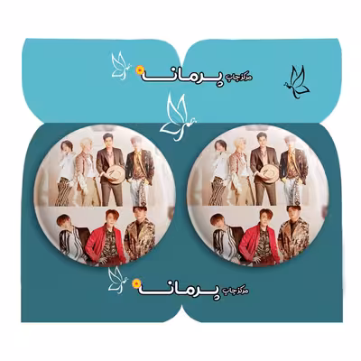  پیکسل پرمانه طرح super junior کد pm2n.19351 مجموعه 2 عددی