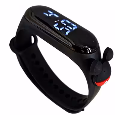 ساعت مچی دیجیتال دخترانه مدل لمسی ضد آب کد B