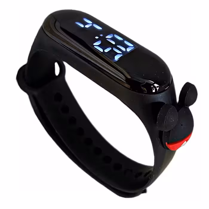 ساعت مچی دیجیتال دخترانه مدل لمسی ضد آب کد B