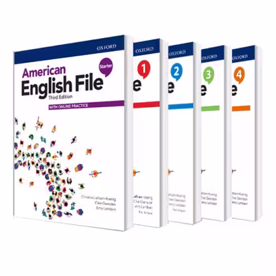 کتاب American English File Third Edition اثر جمعی از نویسندگان انتشارات آریونا 5 جلدی