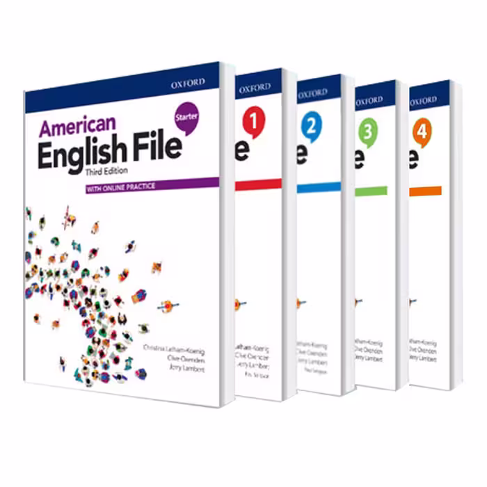 کتاب American English File Third Edition اثر جمعی از نویسندگان انتشارات آریونا 5 جلدی