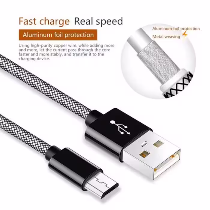 کابل تبدیل USB به USB-C بی تی ار مدل C1 طول 1 متر