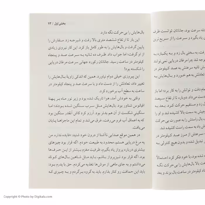 کتاب جاناتان مرغ دریایی اثر ریچارد باخ نشر آموت