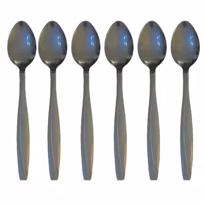 قاشق چای خوری مدل منیر بسته 6 عددی