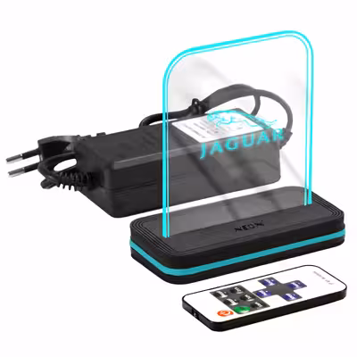 چراغ رومیزی نئون مدل JGR_TURQUOISE_AC