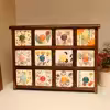 جای ادویه 12 پارچه مدل چوبی و سرامیکی