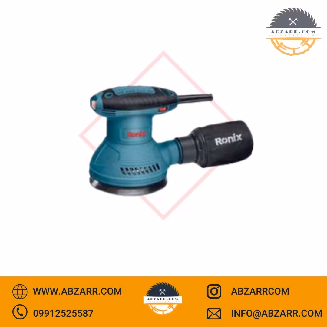 لرزان نجاری گرد اوربیتال RONIX مدل 6406