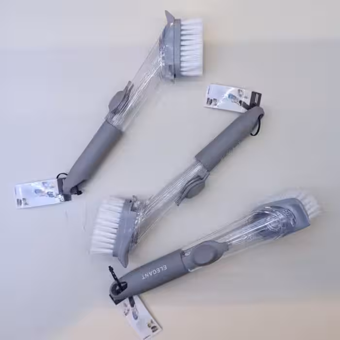 برس مخزن دار ظرفشویی دسته سیلیکون برند الگانت