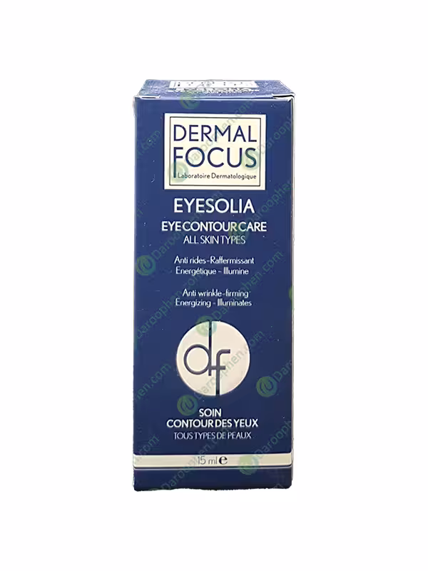 کرم جوان ساز دور چشم درمال فوکوس برای چروک های سطحی – 15ml Dermal Focus Eye Contour Cream For All Skin Types