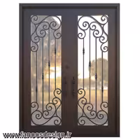 درب راه پله فلزی کد 1304