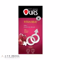 کاندوم اورز مدل Titan Beat بسته 12 عددی