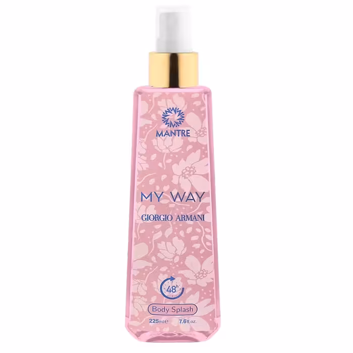 بادی اسپلش زنانه مانتره مدل MY WAAY | رایحه شیرین و گلی | حجم 225 میل