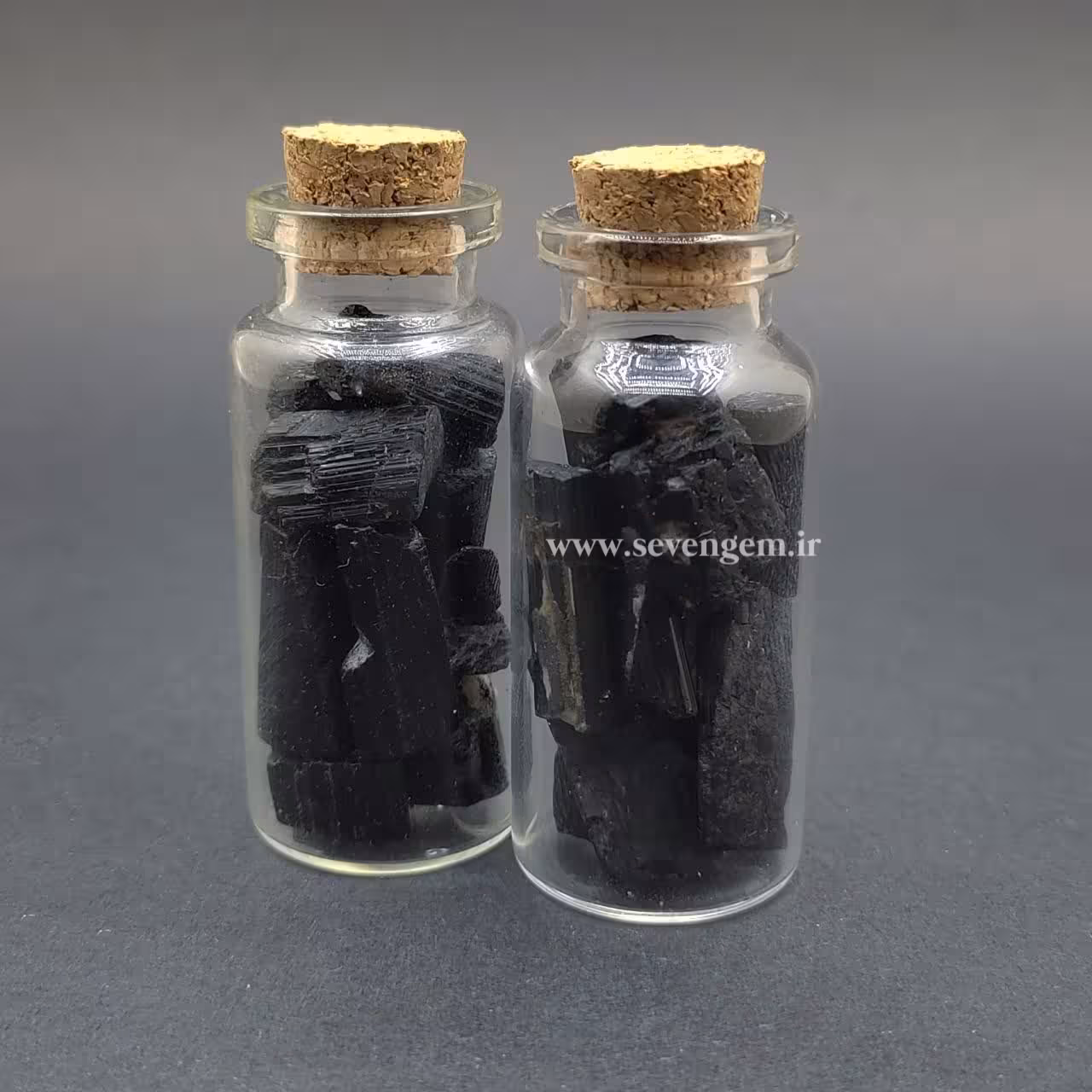 جار سنگ تورمالین سیاه (کدA99)
