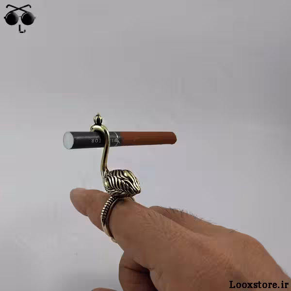 انگشتر نگهدارنده (هولدر) سیگار مدل قو