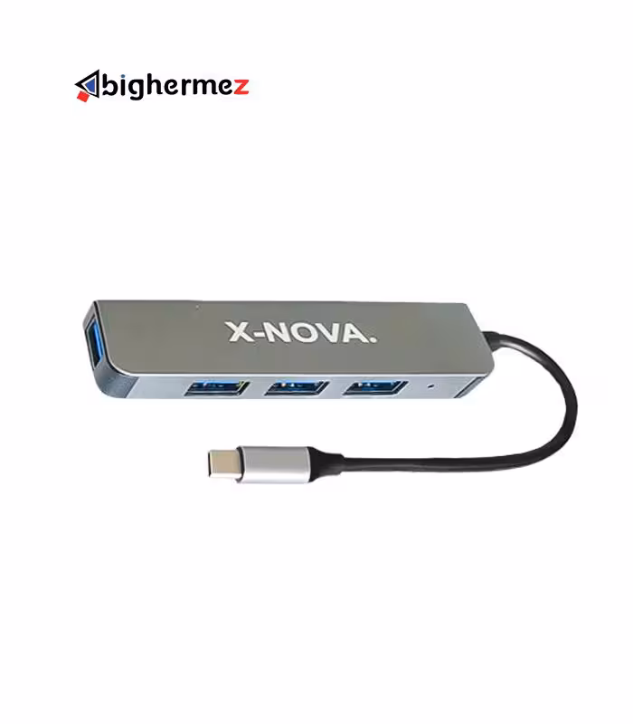 هاب 4پورت تایپ سی USB3 ایکس نوا مدل X-950