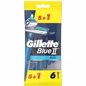 ژيلت تيغ blue II plus 6pcs