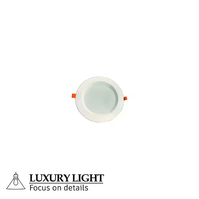 پنل توکار 6 وات سه حالته - برش 75 میلیمتر - رویه 100 میلی متر - مدل سایروس