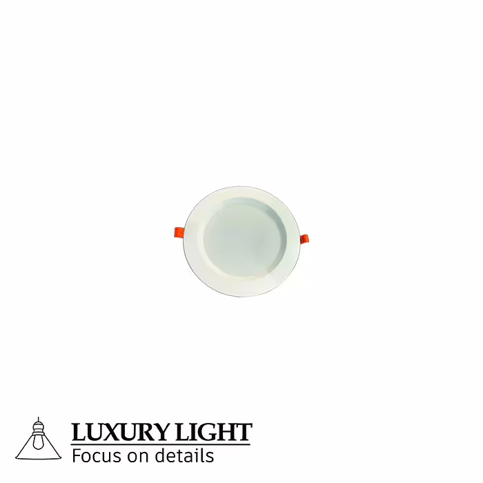 پنل توکار 6 وات سه حالته - برش 75 میلیمتر - رویه 100 میلی متر - مدل سایروس