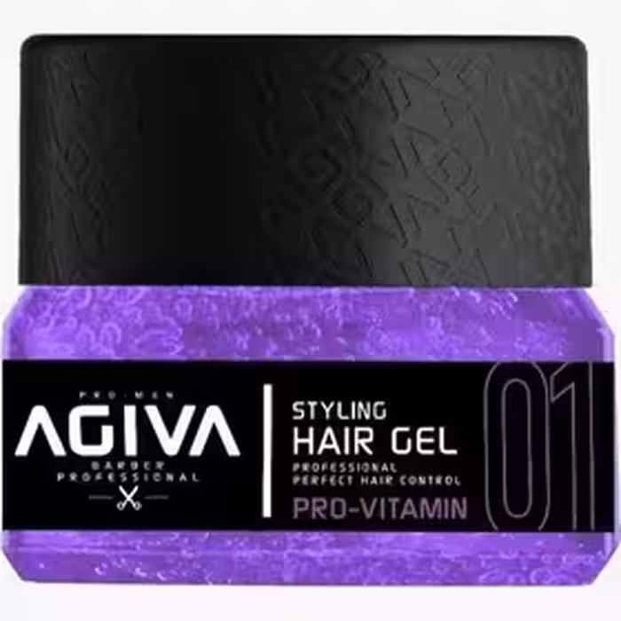 ژل مو آگیوا حاوی پرو ویتامین با درجه سختی 01 حجم 700 میل