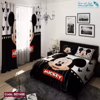 روتختی طرح میکی موس دونفره کد BD1456