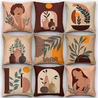 کاور کوسن کد 44 (ست دختر و گل)